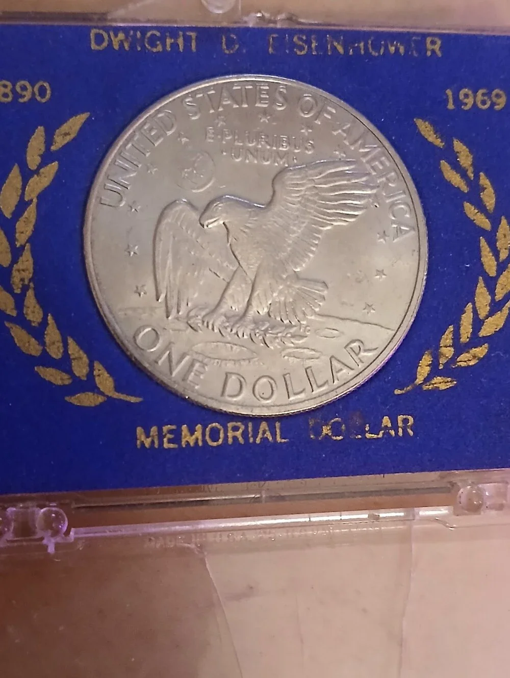 Memorial One Dollar Coin W/ Case